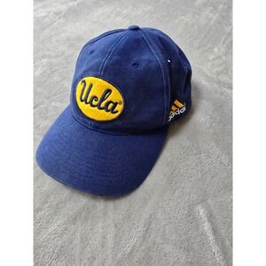 Vintage Adidas UCLA Bruins Hat OSFA Blue Yellow Strapback Baseball Cap